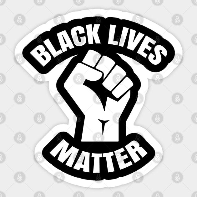 Black Lives Matter, civil rights, human rights, I Can't Breathe Sticker by UrbanLifeApparel